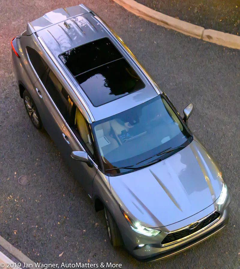 Toyota highlander panoramic discount sunroof