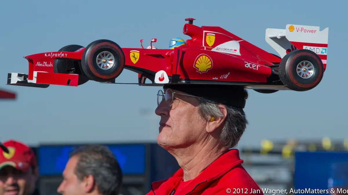 <span class="image-caption">F1 fan at the inaugural 2012 United States Grand Prix at the Circuit of the Americas.</span>