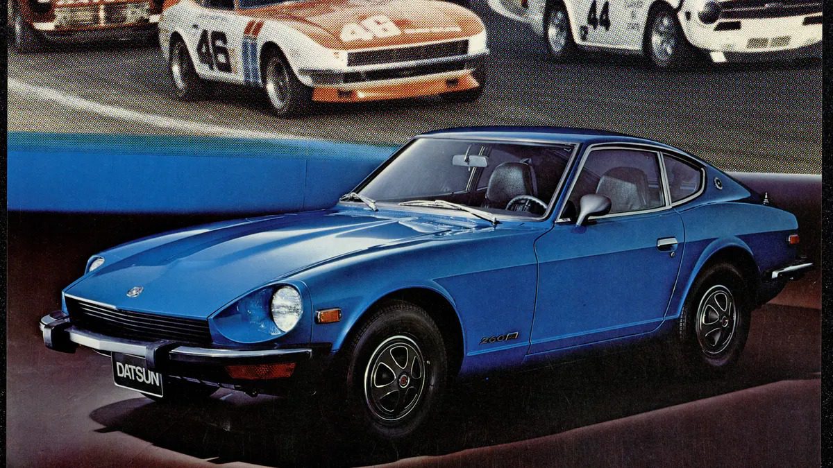 <span class="image-caption">D​atsun 240Z for the street & track (photo from "Nissan Z: 50 Years of Exhilarating Performance" by Pete Evanow)</span>