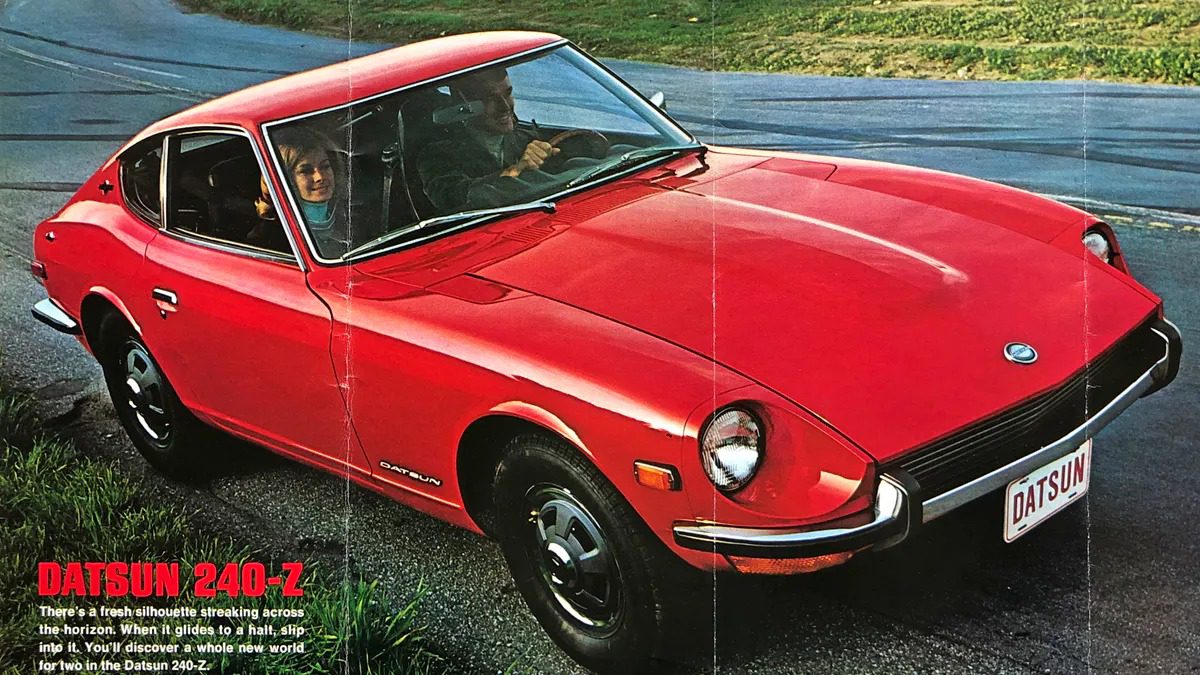 1​970 Datsun 240Z from brochure