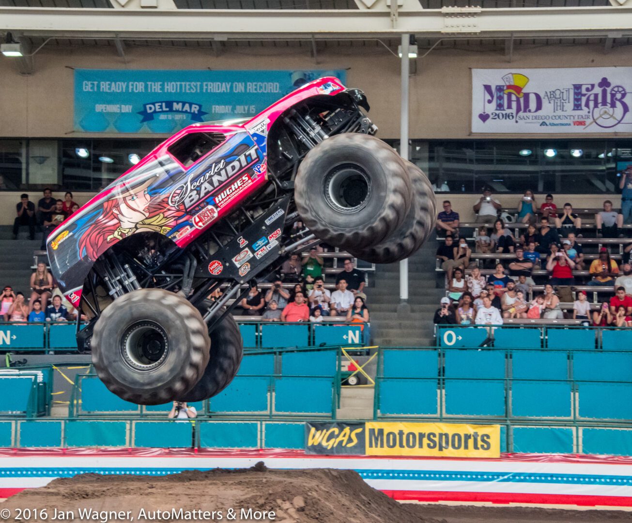 Monster truck at the 2016 San Diego County Fair