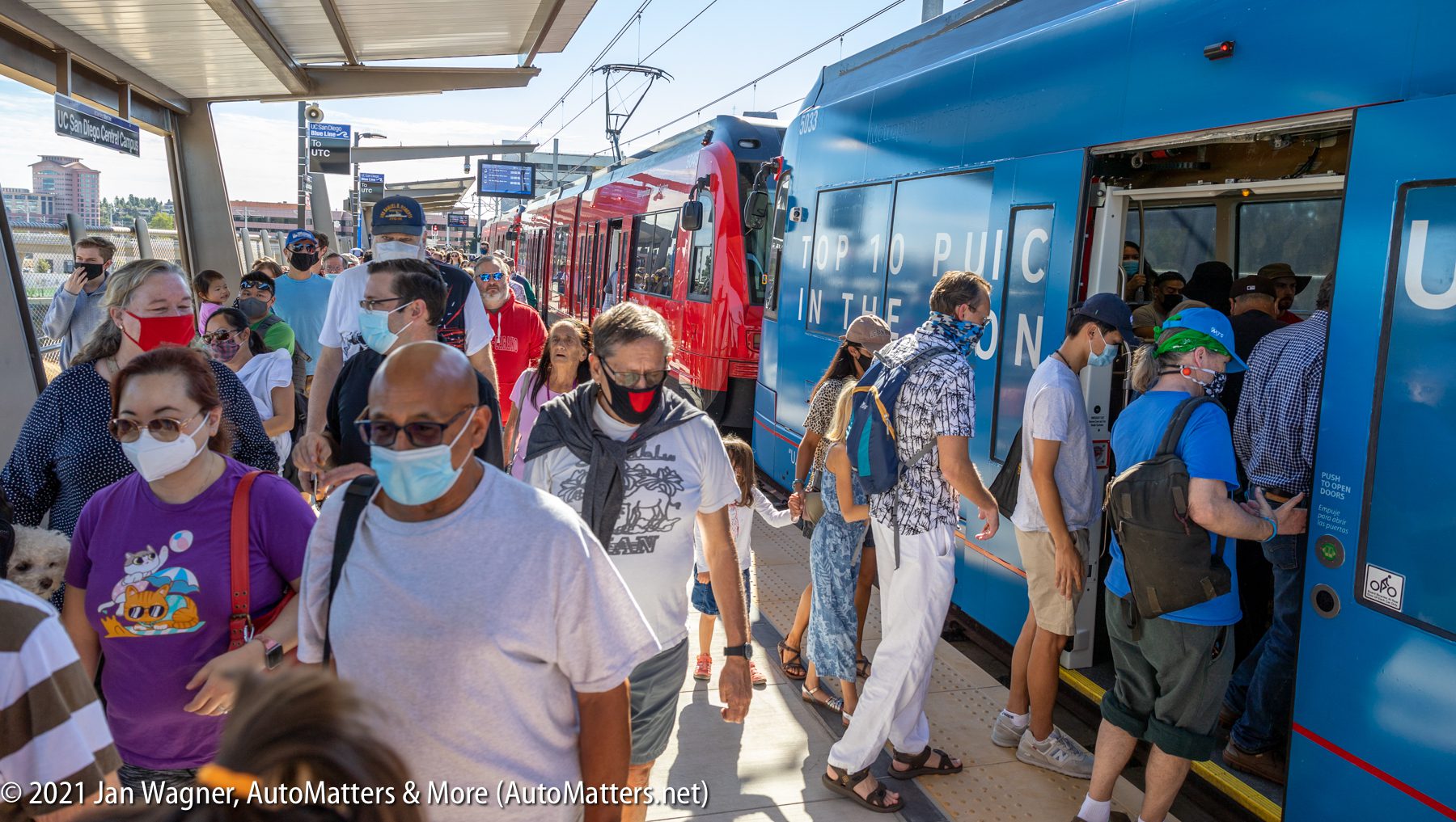 San Diego Trolley Blue Line