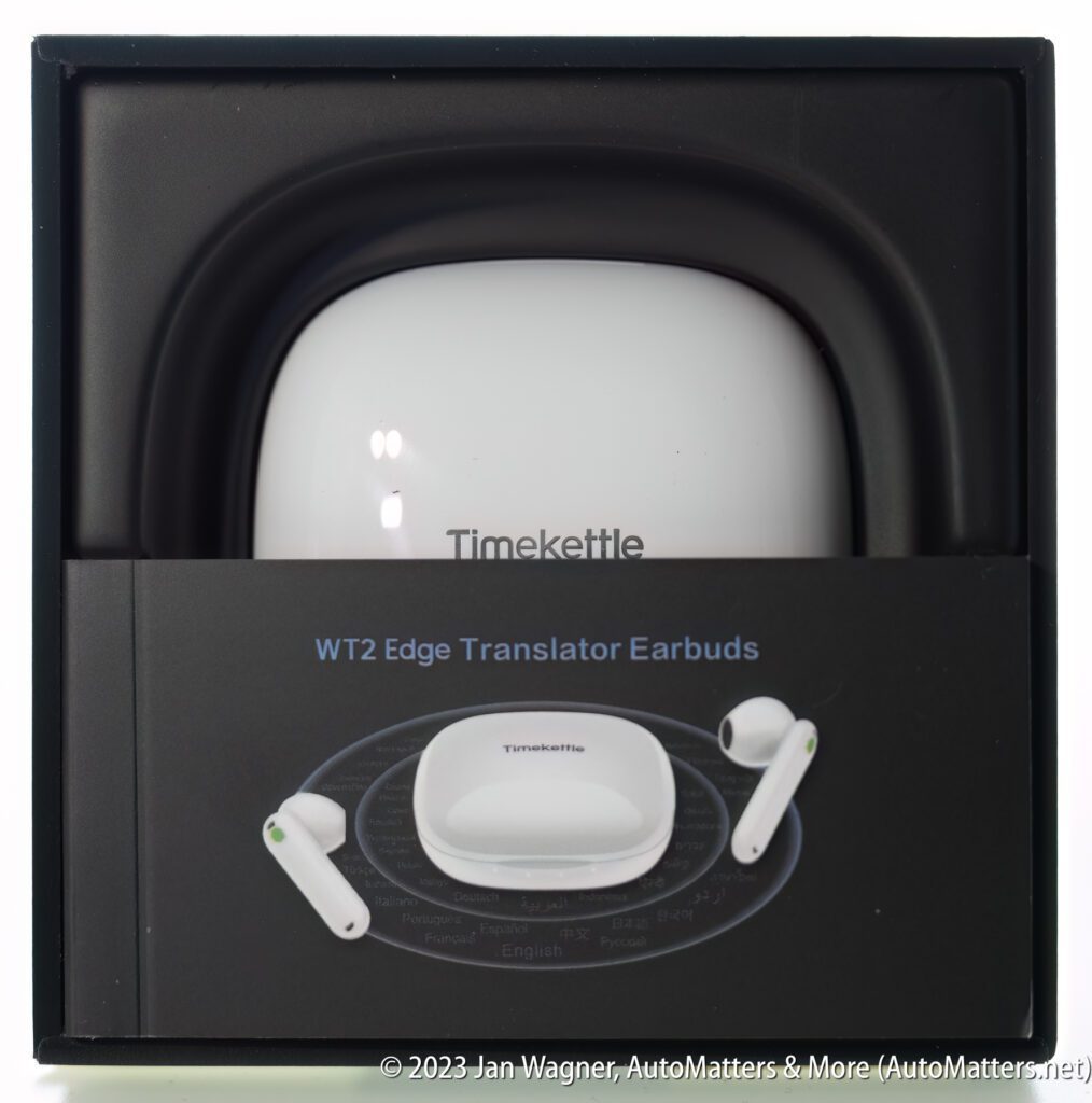 Electronic voice translator - bluetooth headphones Timekettle WT2 Edge