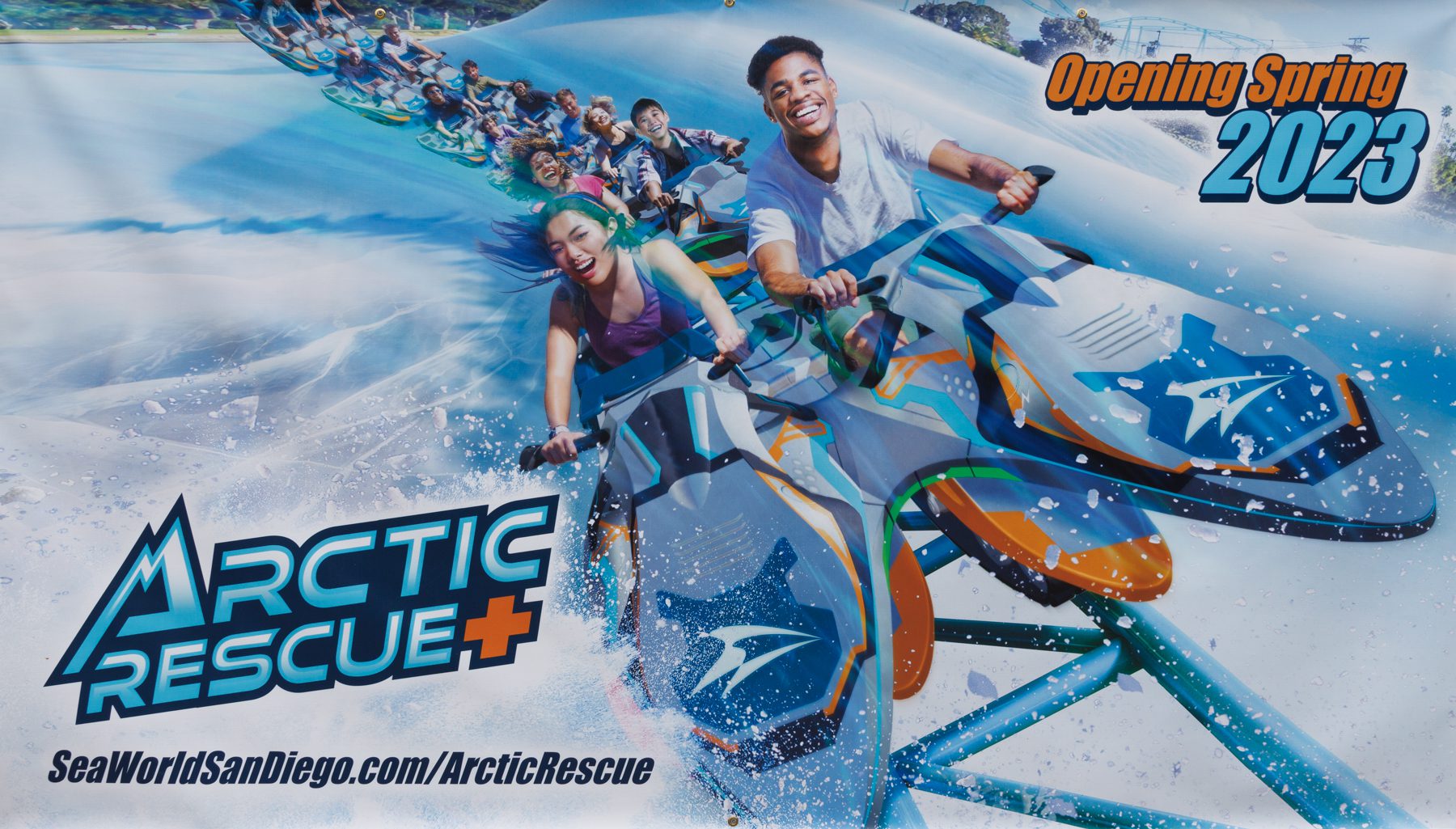 SeaWorld San Diego Announces New Arctic Rescue Roller Coaster for 2023 —  Restcoaster