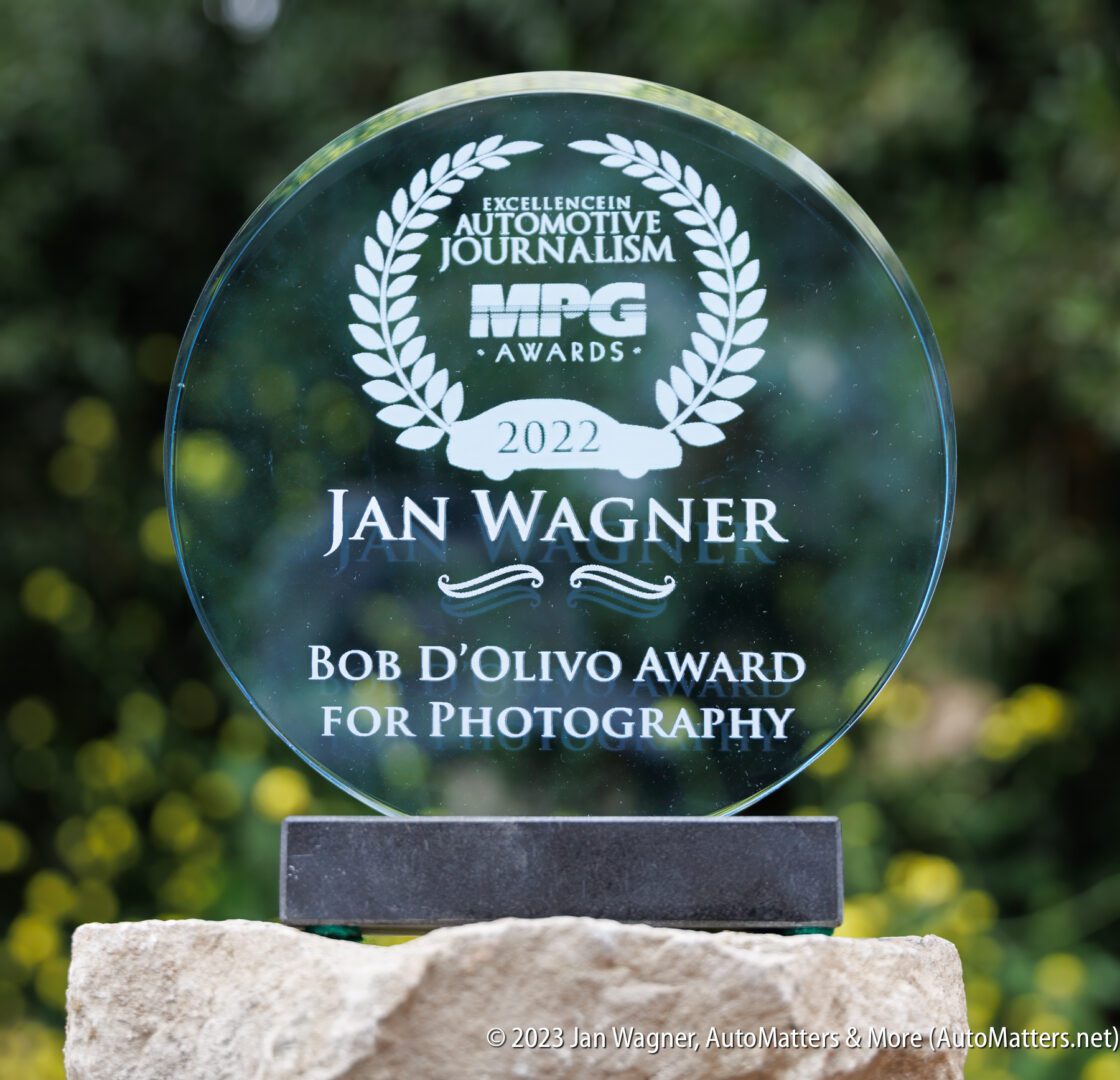 02186-20230606 Motor Press Guild Drive Day & MPG Awards for 2022 at Calamigos RanchóVIDEO of Bob D'Olivo Award for Photography to Jan Wagner-R3 02186-20230606 Motor Press Guild Drive Day & MPG Awards for 2022 at Calamigos RanchóVIDEO of Bob D'Olivo Award for Photography to Jan Wagner-R3