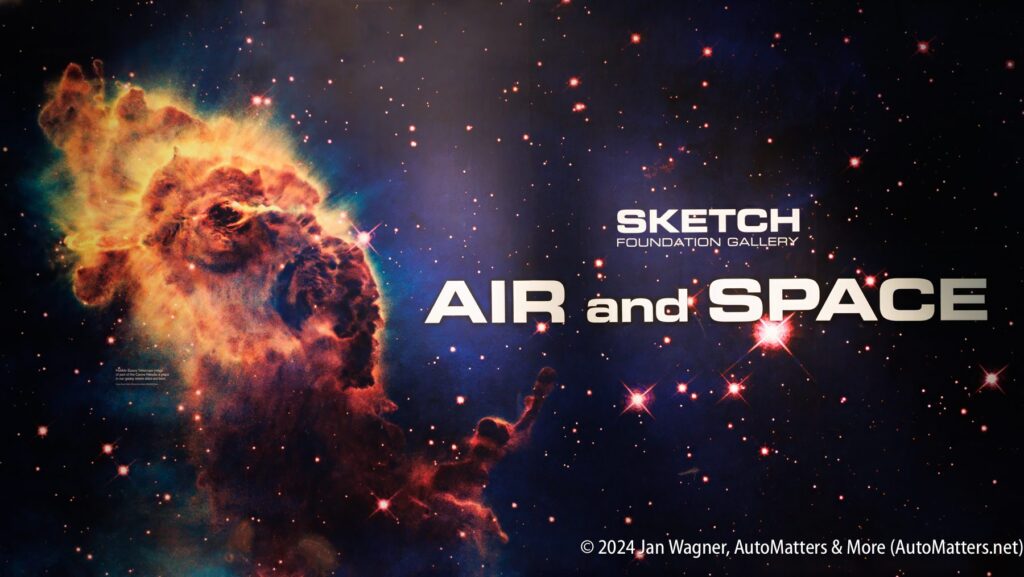 Sketch air and space.