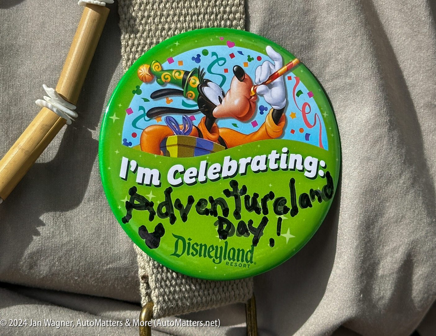 I'm celebrating adventureland day at disneyland.