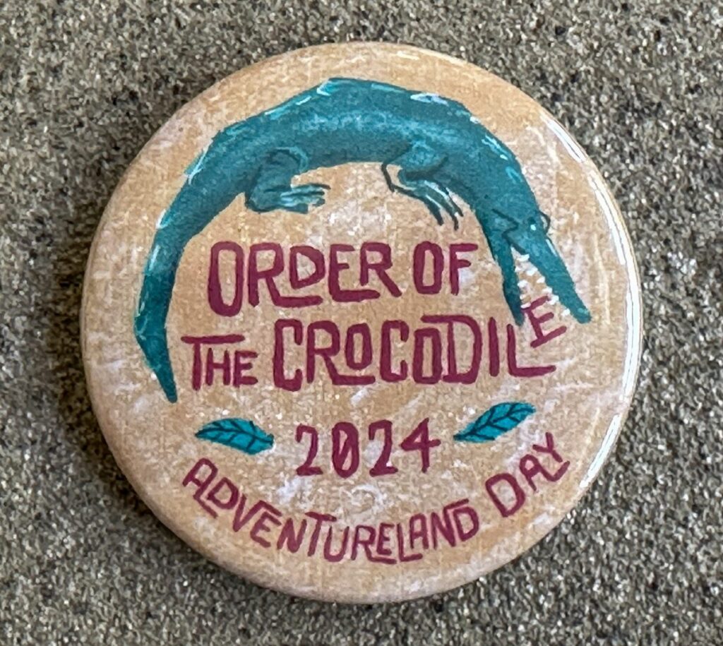 Order of the crocodile badge.